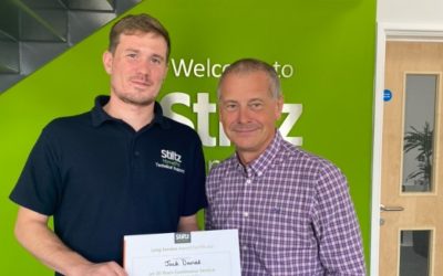 Stiltz first-ever employee’s landmark anniversary